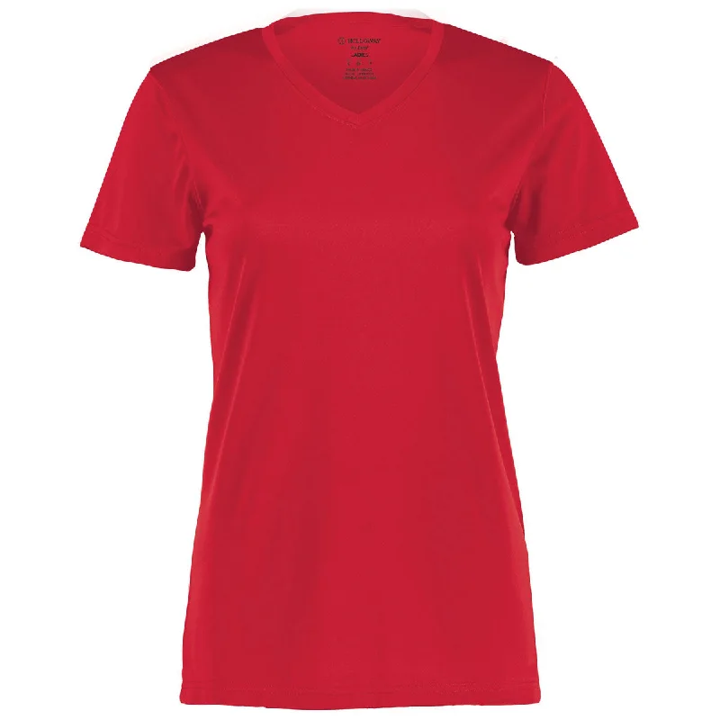 Holloway Women's Scarlet Momentum Tee