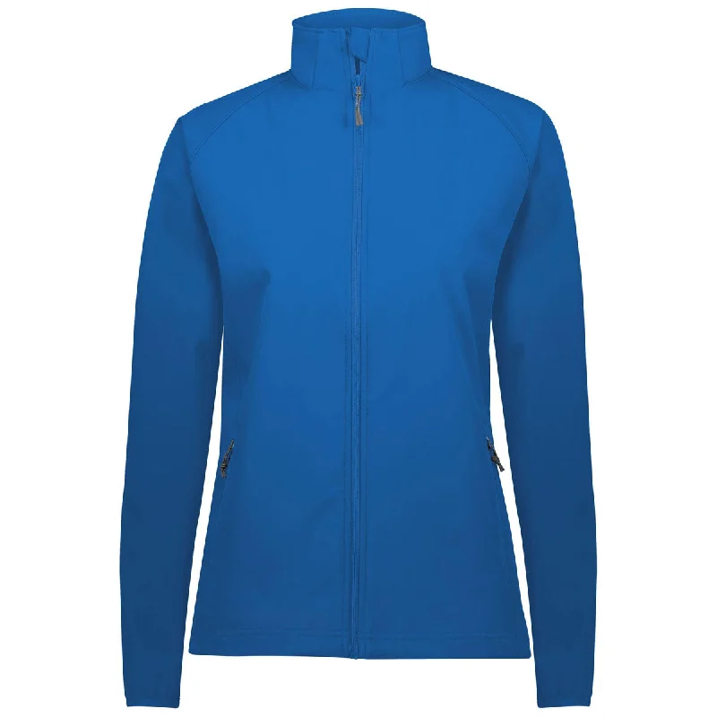 Holloway Women's Royal Featherlight Soft Shell Jacket