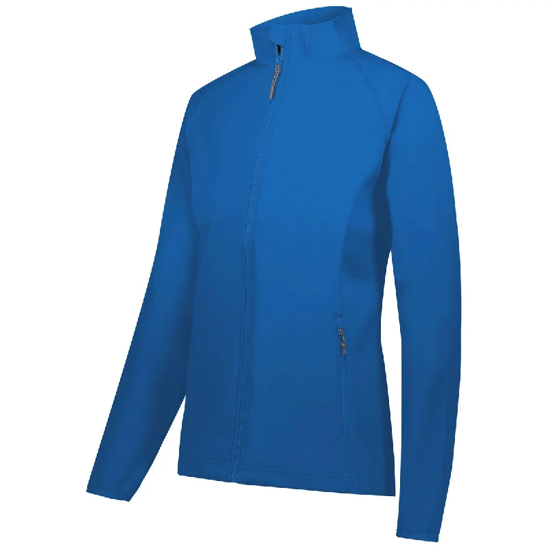 Holloway Women's Royal Featherlight Soft Shell Jacket