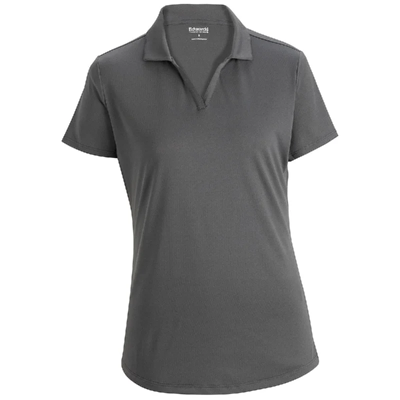 Edwards Women's Steel Grey Ultimate Lightweight Snag-Proof Polo