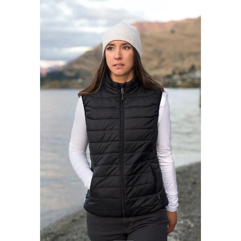 Landway Women's Black Puffer Polyloft Vest