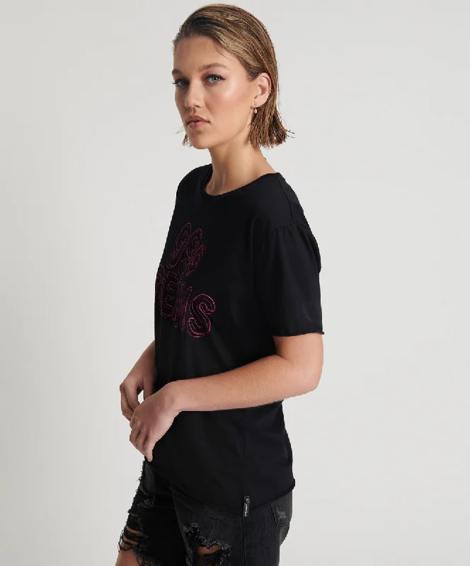 99 CENT DREAMS ORGANIC EMBROIDERED TEE