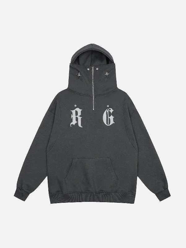 Aelfric Eden Zip Up Turtleneck Hoodie