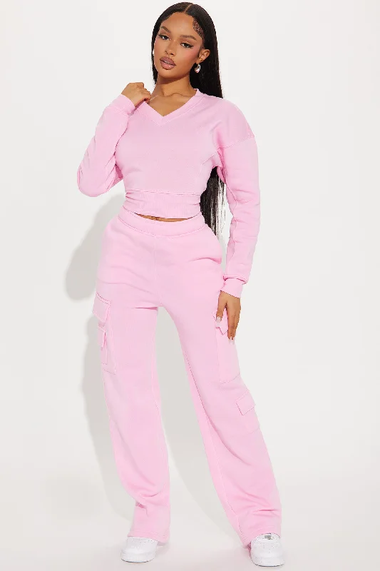 Anais Lounge Sweatshirt - Pink