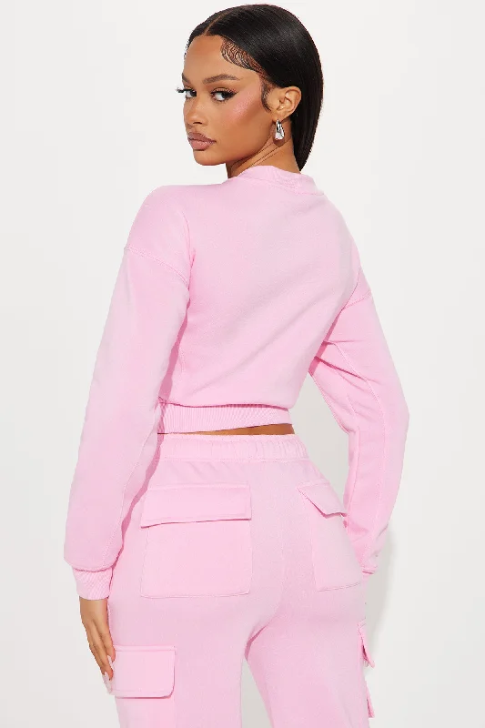 Anais Lounge Sweatshirt - Pink