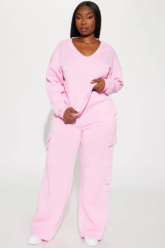 Anais Lounge Sweatshirt - Pink