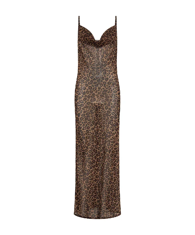 ANIMAL JAGGER LONG SLIP DRESS