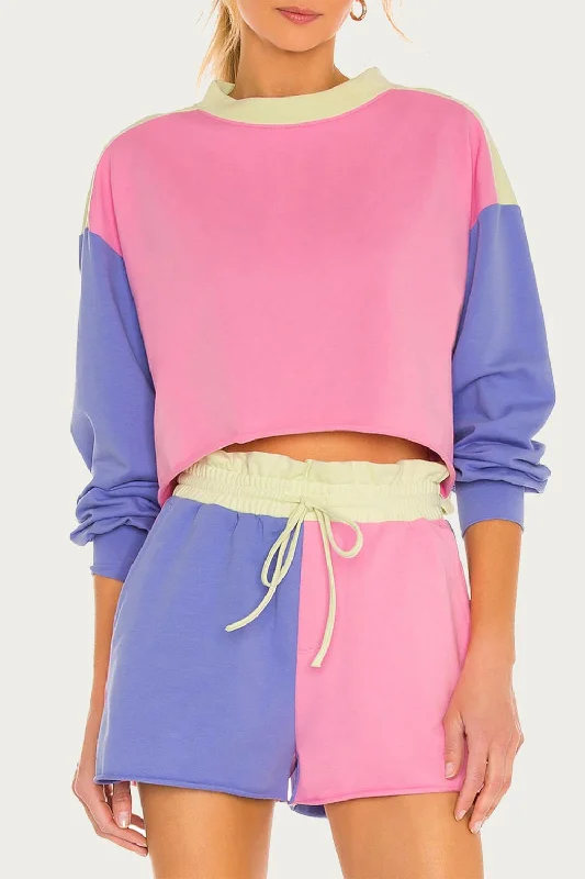 Ava Sweatshirt In Sherbert