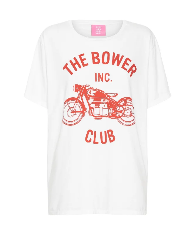 BOWER BIKE CLUB ORGANIC UNISEX TEE