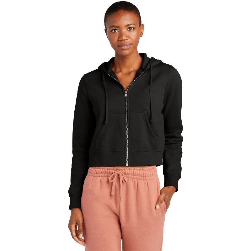 District Women's Black V.I.T. Fleece Full Zip