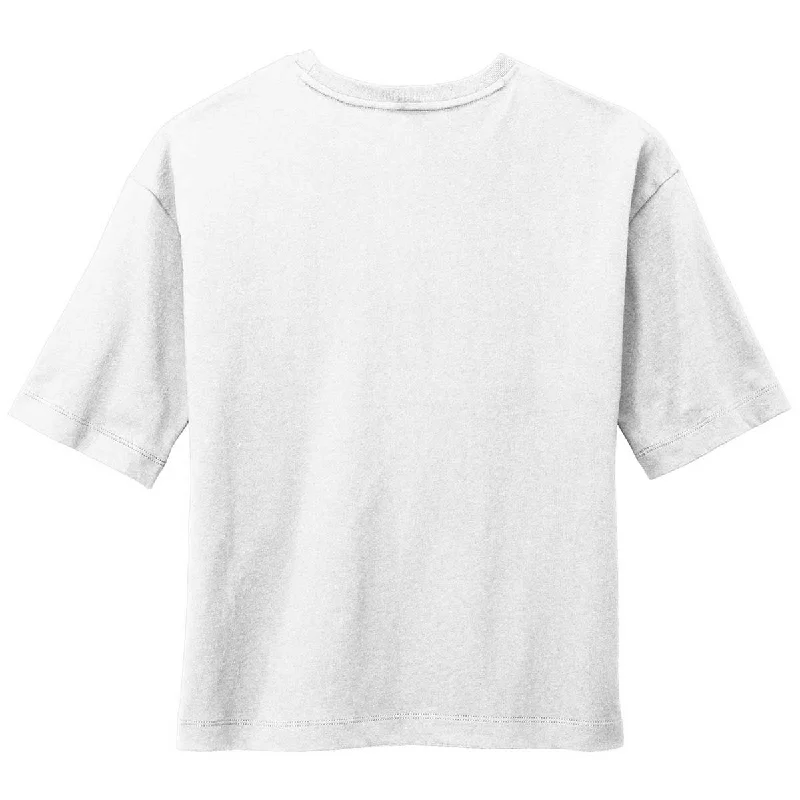 District Women's White V.I.T. Boxy Tee