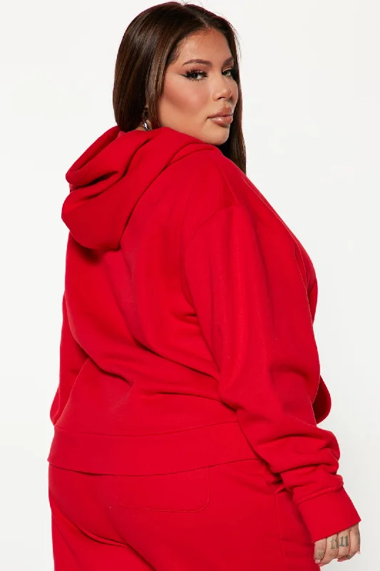 Family Goals Women's Mami Hoodie - Red