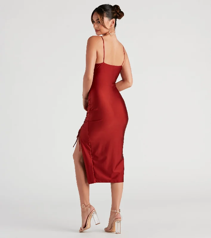 Jessie Sleeveless Midi Formal Dress