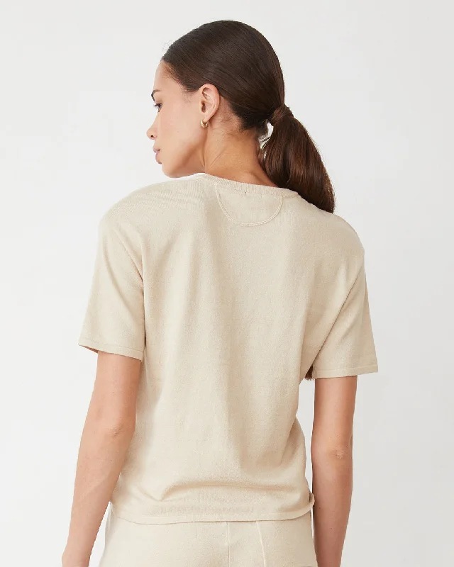 Light Soft Knit Basic Tee