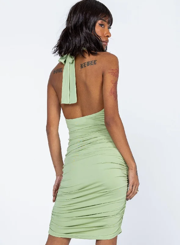 Lorraine Mini Dress Green