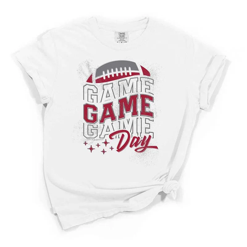 Gameday Short Sleeve T-Shirt in Crimson