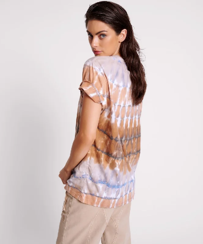 MIRAGE HAND TIE DYED ORGANIC UNISEX TEE