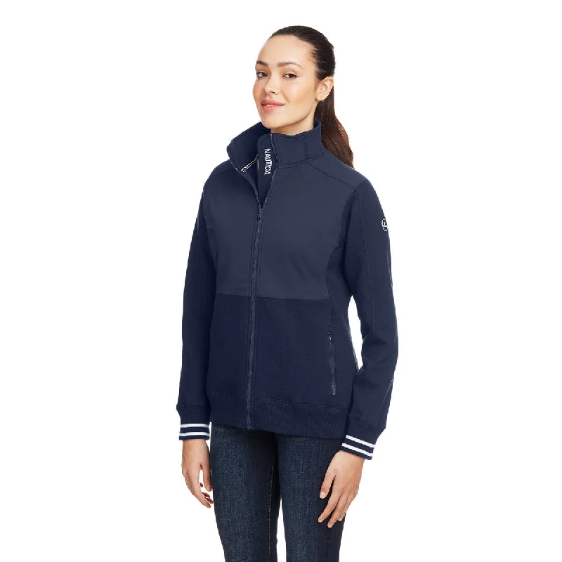 Nautica Women's Nautica Navy Navigator Full-Zip Jacket