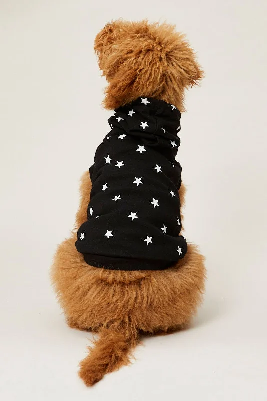 Print Dog Hoodie