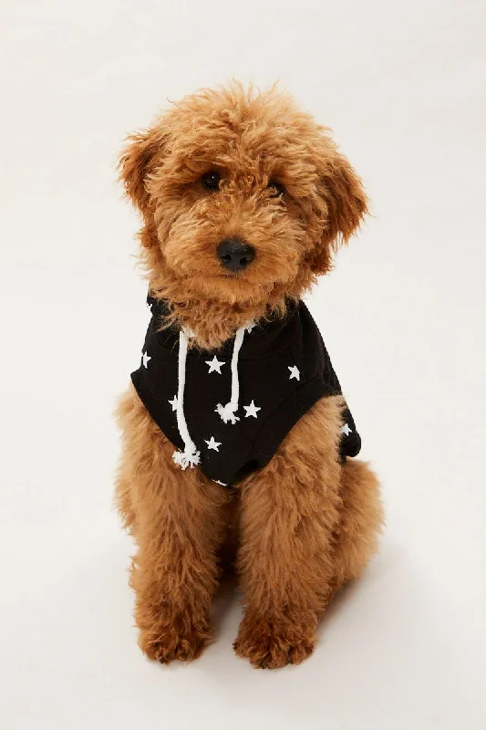 Print Dog Hoodie