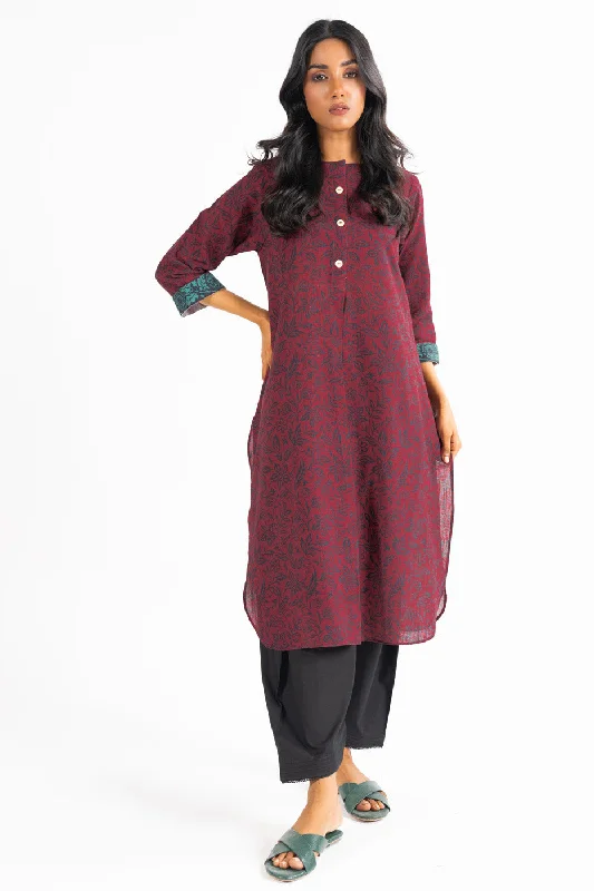 Printed Khaddar Kurti