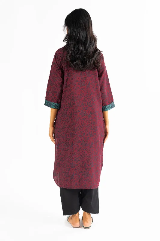 Printed Khaddar Kurti