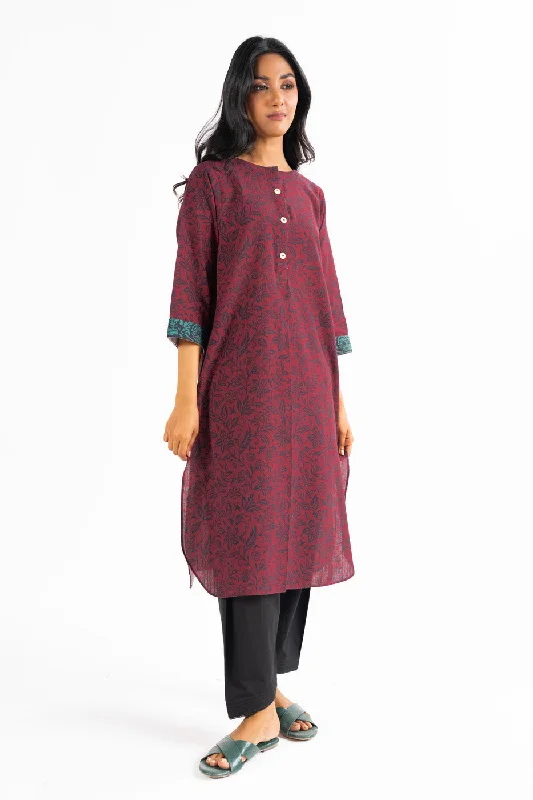 Printed Khaddar Kurti