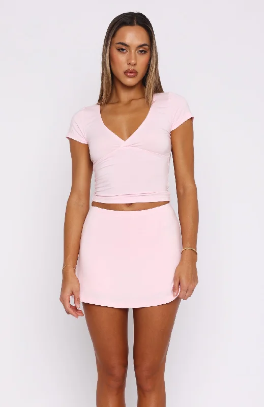 Something To Talk About Top Baby Pink