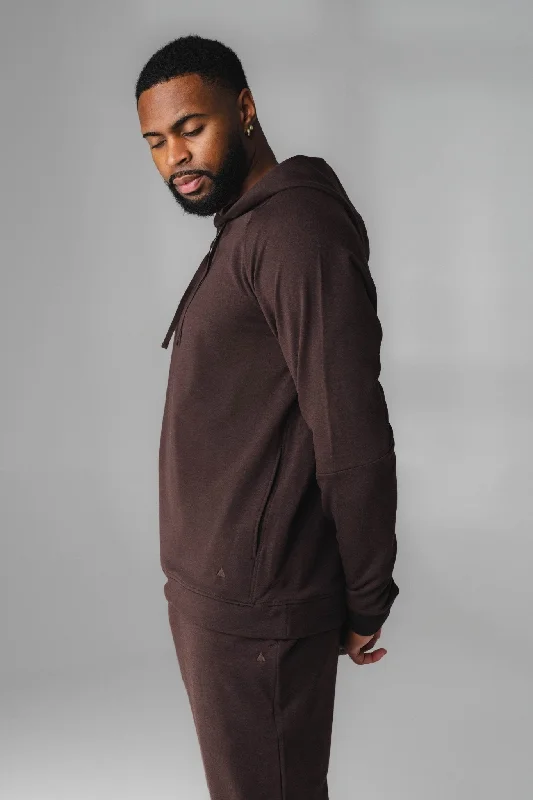 Vitality Uni Studio Hoodie - Espresso Marl