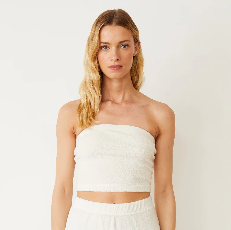 Terry Cloth Tube Top