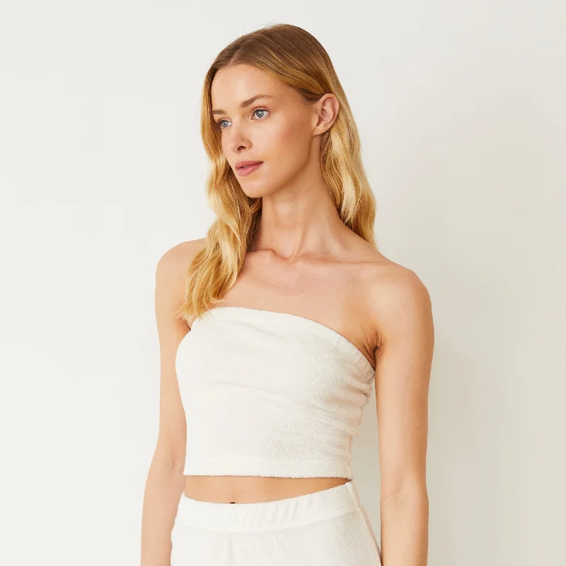 Terry Cloth Tube Top