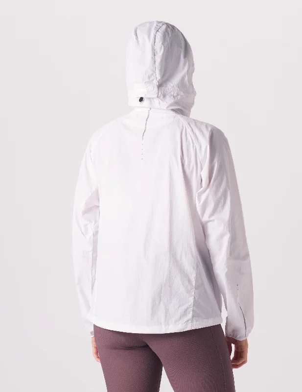 Trek Windbreaker: White