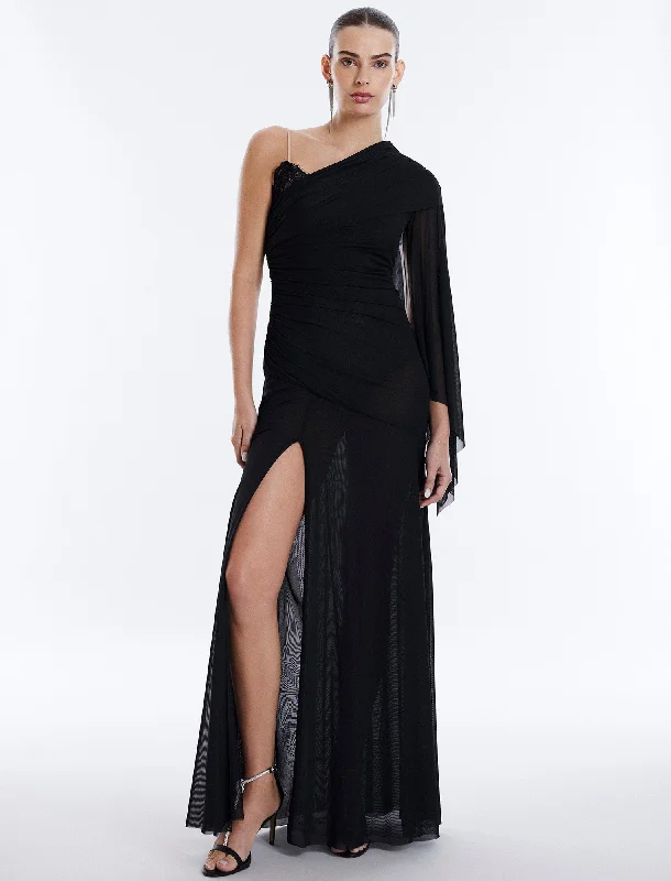 Ularia One Sleeve Evening Gown