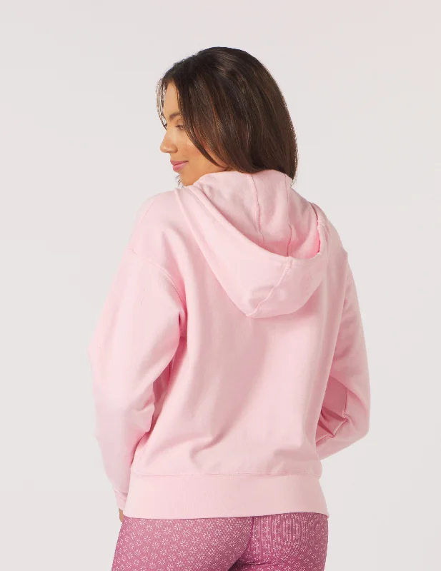 Vintage Oversized Zip Up: Peony