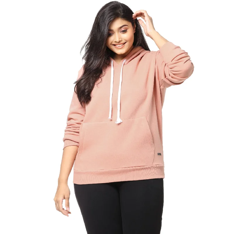 Women Full Sleeve Hooded Sweatshirt