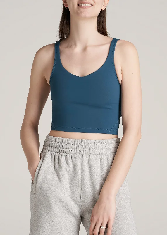 Balance Tank Top in Deep Water - Women's Tall Tank Tops