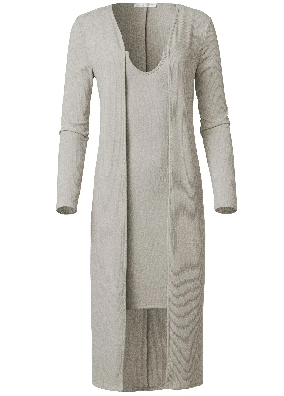 Casual dress set - Heather Grey