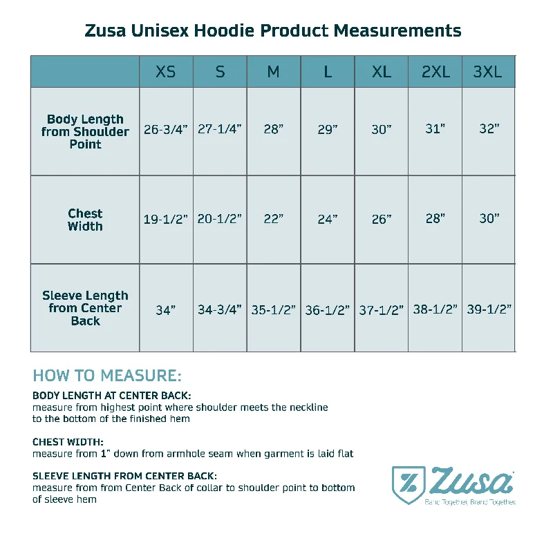 Zusa Unisex Cobalt Afton Textured Hoodie