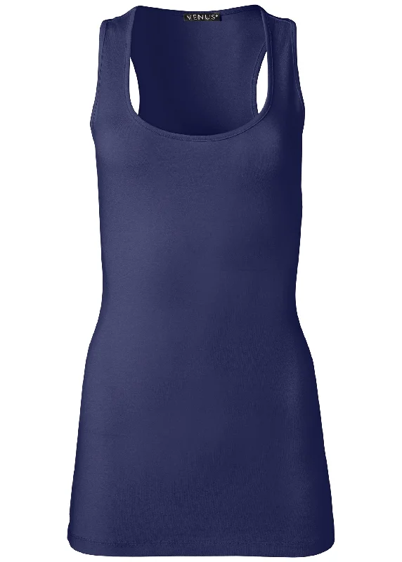 Long and lean tank - Navy