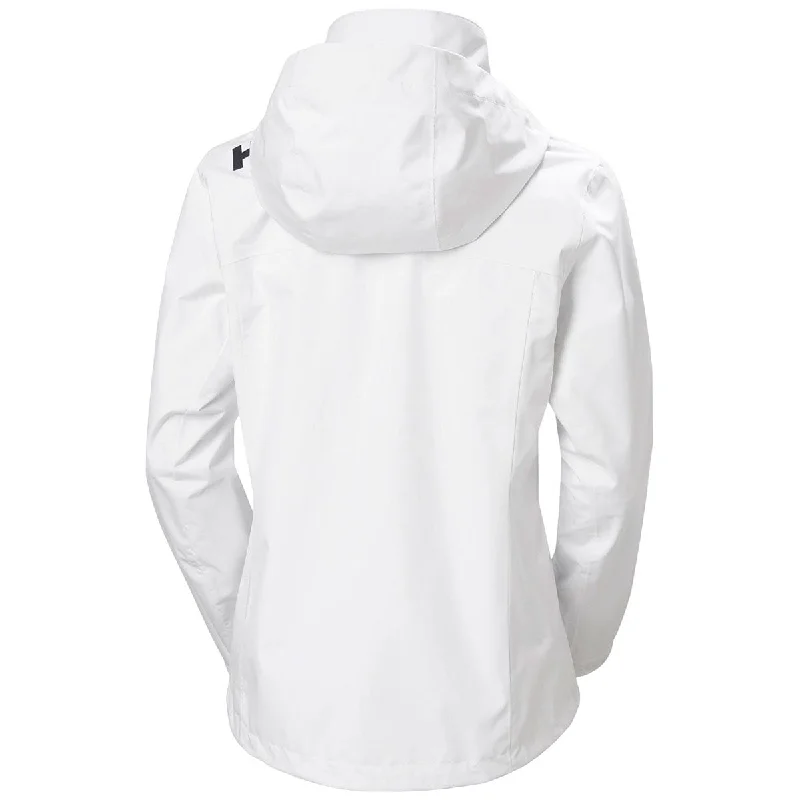 Helly Hansen Women's White Crew Hooded Jacket 2.0