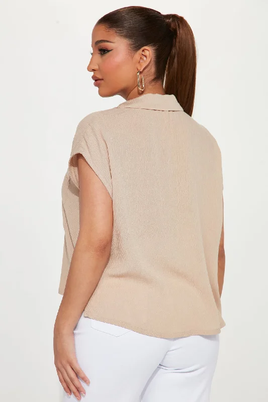 Aleta Shirt - Taupe