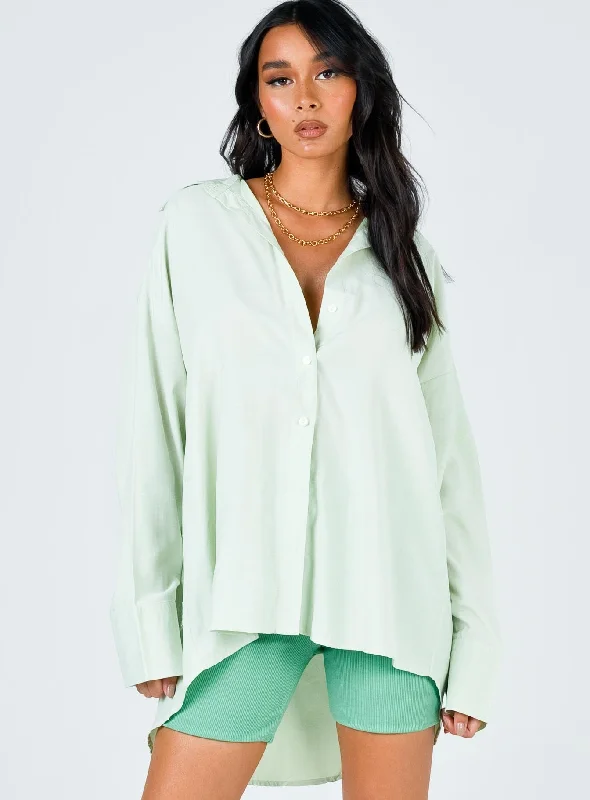 Angeline Top Green