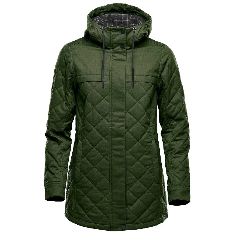 Stormtech Women's Earth Green Bushwick Quilted Jacket