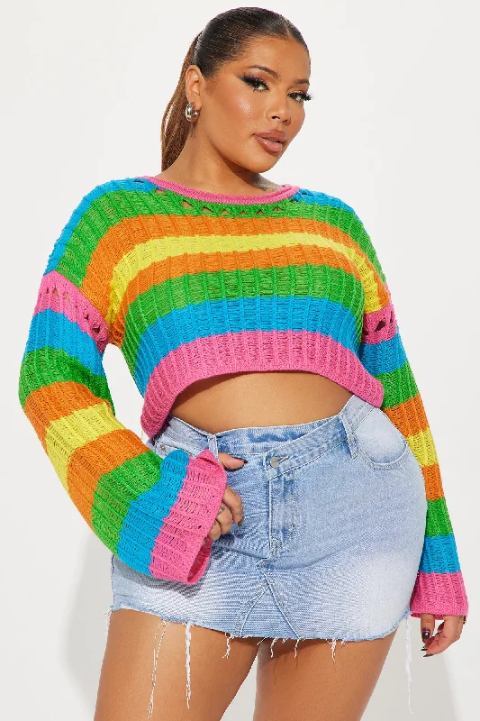 Day By Day Sweater - Multi Color