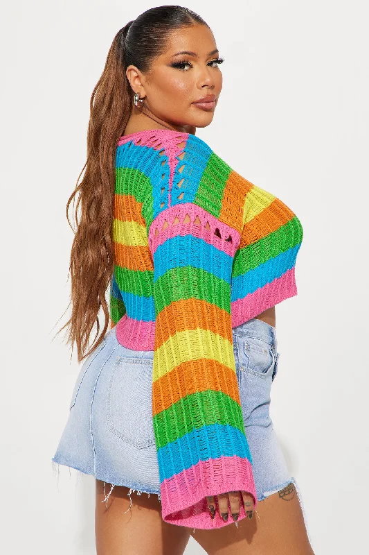 Day By Day Sweater - Multi Color