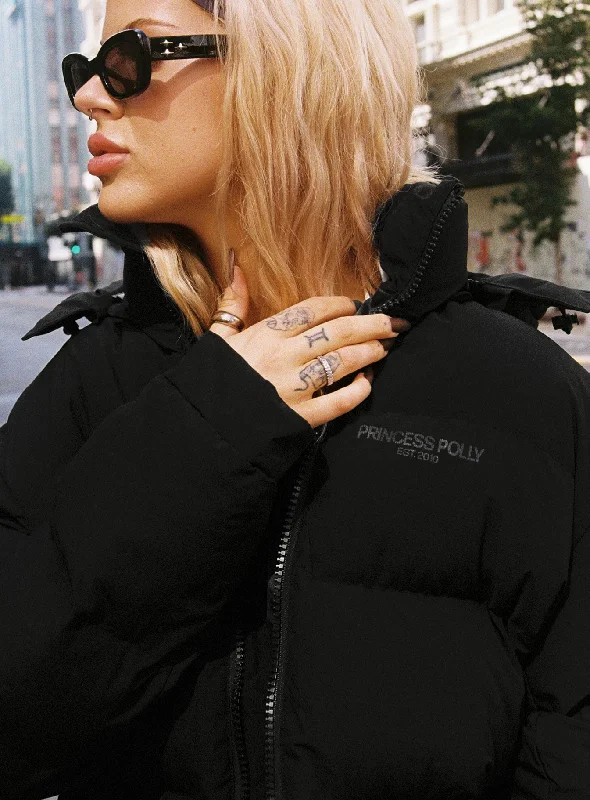 Dream Puff Technical Puffer Jacket Black