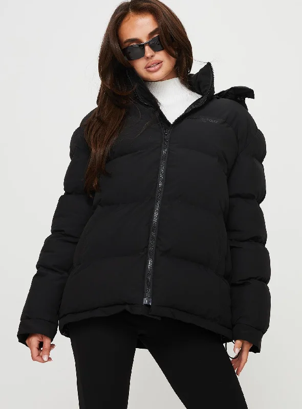 Dream Puff Technical Puffer Jacket Black