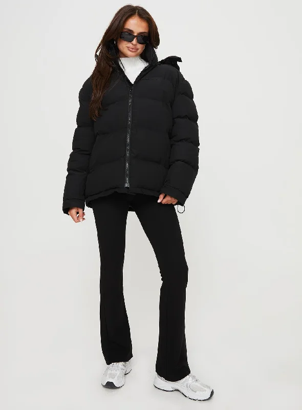 Dream Puff Technical Puffer Jacket Black