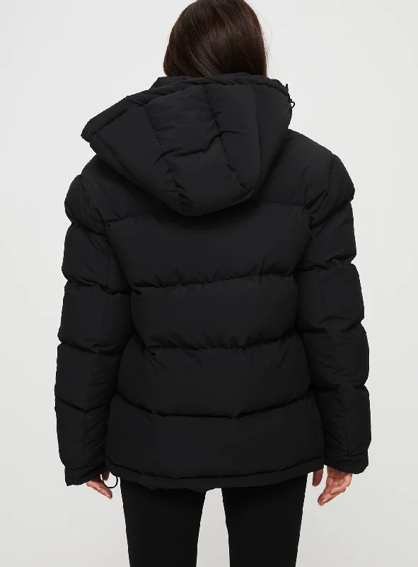 Dream Puff Technical Puffer Jacket Black