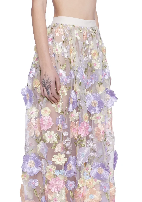 Floral Dreams Maxi Skirt